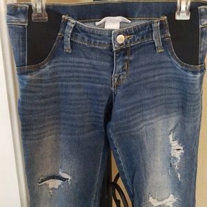 Maturnety Ankle Skinny Jeans